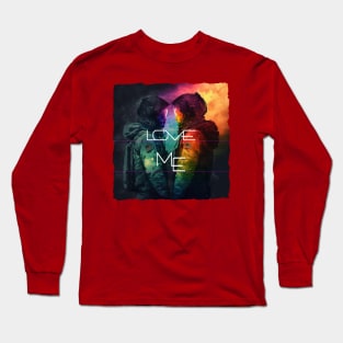 Two astronaut lovers Long Sleeve T-Shirt